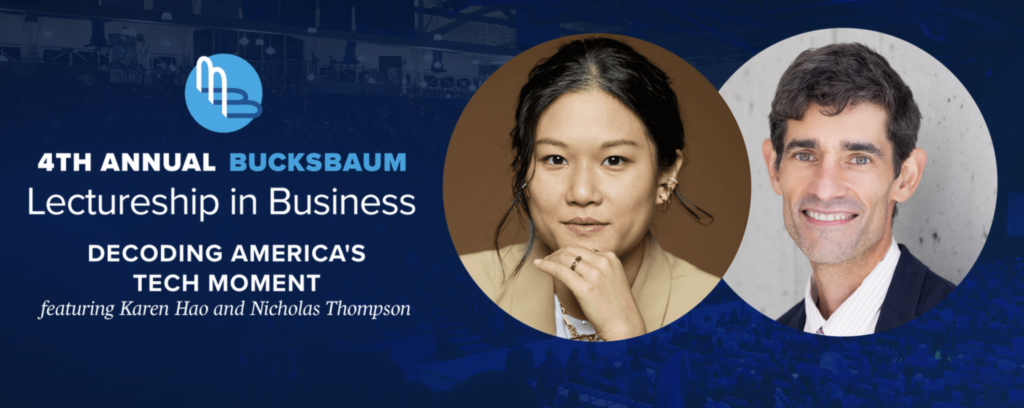 Karen Hao and Nicholas Thompson to Headline Drake University Lecture Karen Hao and Nicholas Thompson to Headline Drake University Lecture