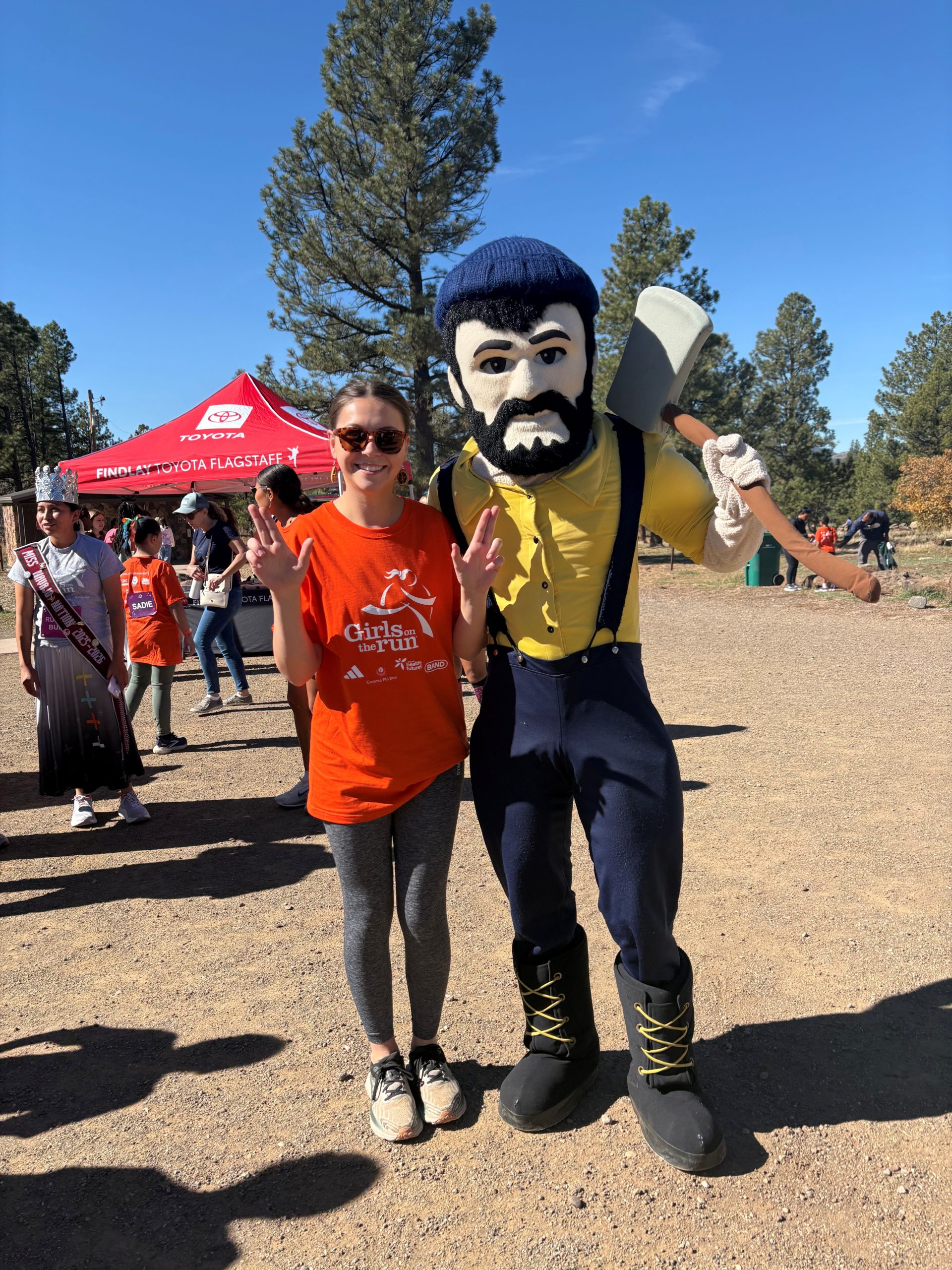 NAU’s Axe of Service Logs 6,800+ Volunteer Hours from 4,000 Users
