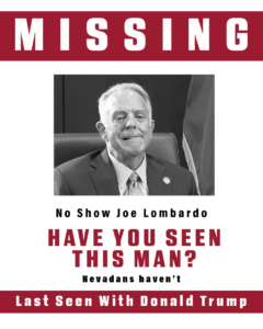 NV Dems Criticize Joe Lombardo for Avoiding Debates and Press Questions