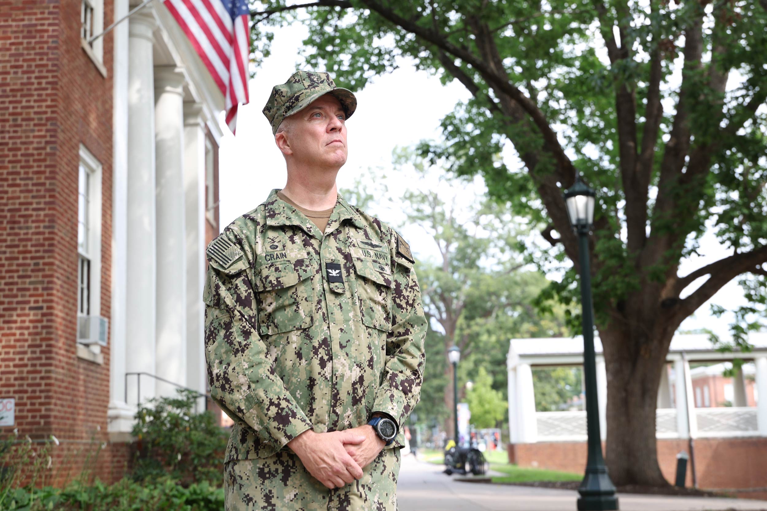 Navy Captain Crain Leads UVA ROTC with 35 Years of Leadership Experience