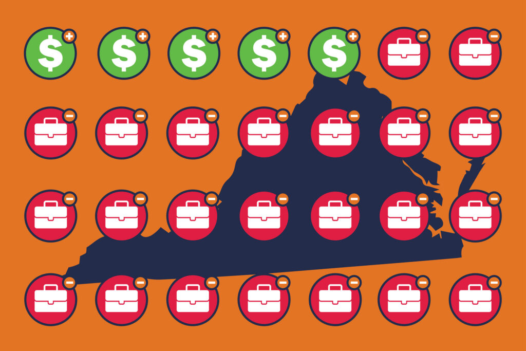 Virginia’s Economy to Grow Slightly by 2026 Despite Job Losses