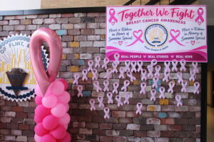 Flint City Hall Hosts Breast Cancer Tribute Wall and Awareness Events Flint City Hall Hosts Breast Cancer Tribute Wall and Awareness Events