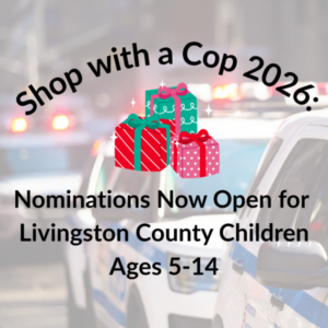 Livingston County Prepares for 22nd Annual Shop with a Cop Event