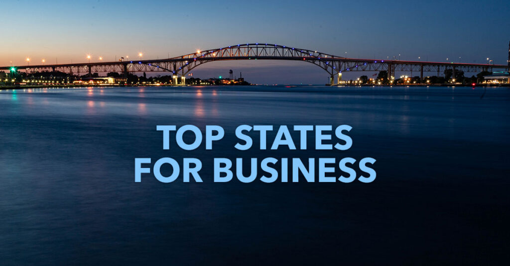 Michigan Ranks Top 10 for Business for Third Year, Leads in Key Areas