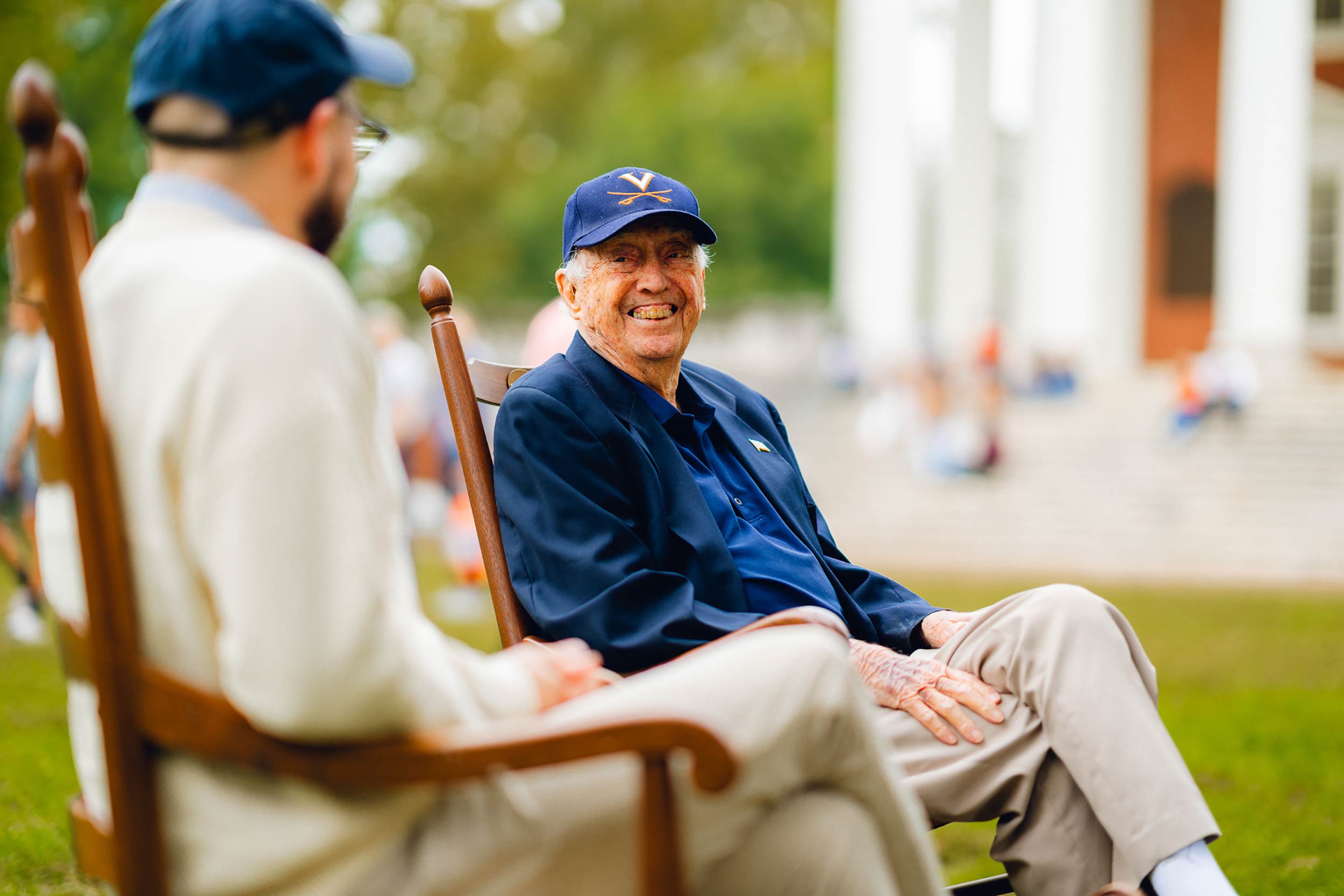 Robert Harmon Celebrates 99th Birthday at UVA’s Homecomings Weekend[embed]https://www.youtube.com/watch?v=c_VPFnE8x-w[/embed]
