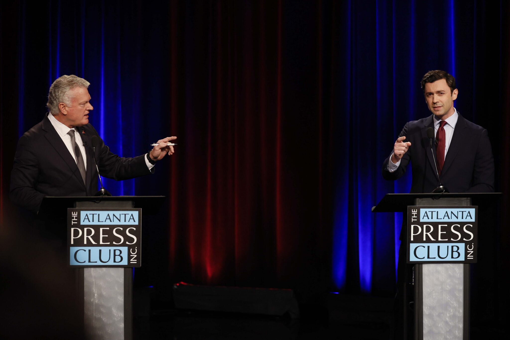 Georgia Senate Debate Heats Up as Early Voting Surpasses 185,000 Ballots on Opening Day