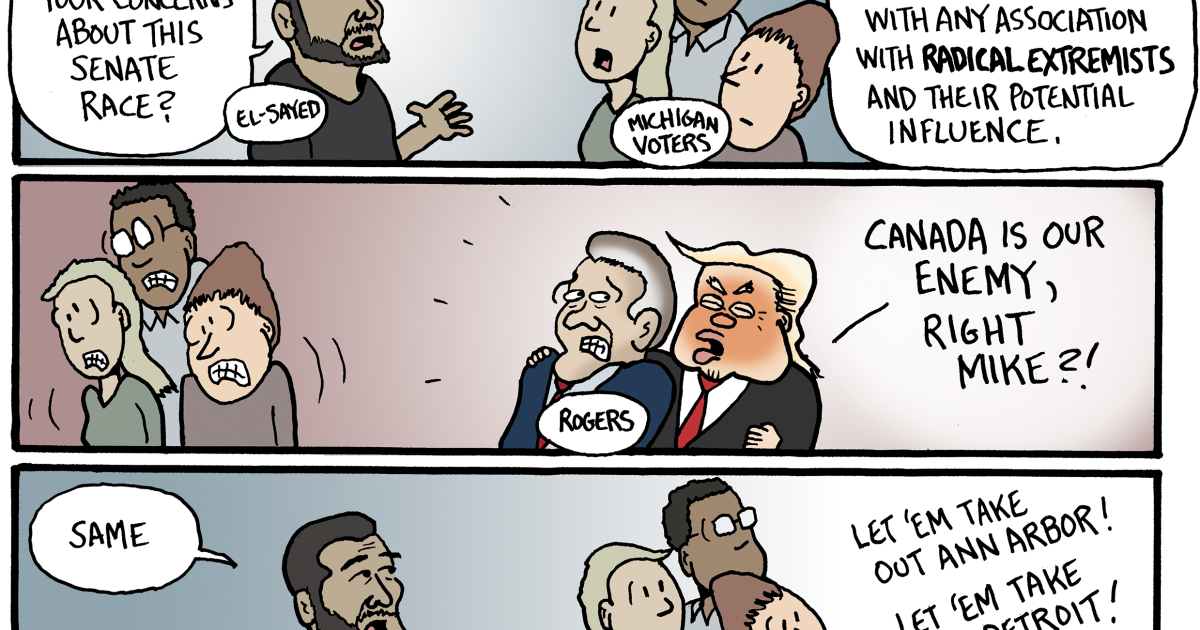 Both Michigan Senate Candidates Are Running From Their Own Controversies Both Michigan Senate Candidates Are Running From Their Own Controversies